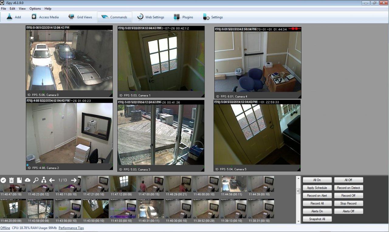 Топ 20 CMS для видеонаблюдения и IP-камер