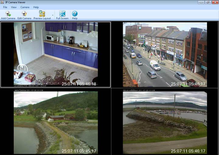 Обзор программы для видеонаблюбдения IP Camera Viewer