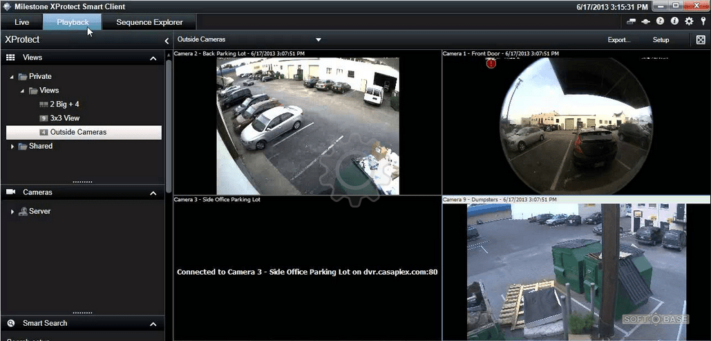 XProtect Go - программа для камер видеонаблюдения