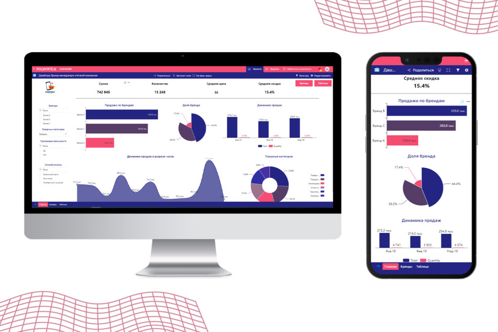 Polymatica BI: инструменты для анализа и визуализации данных