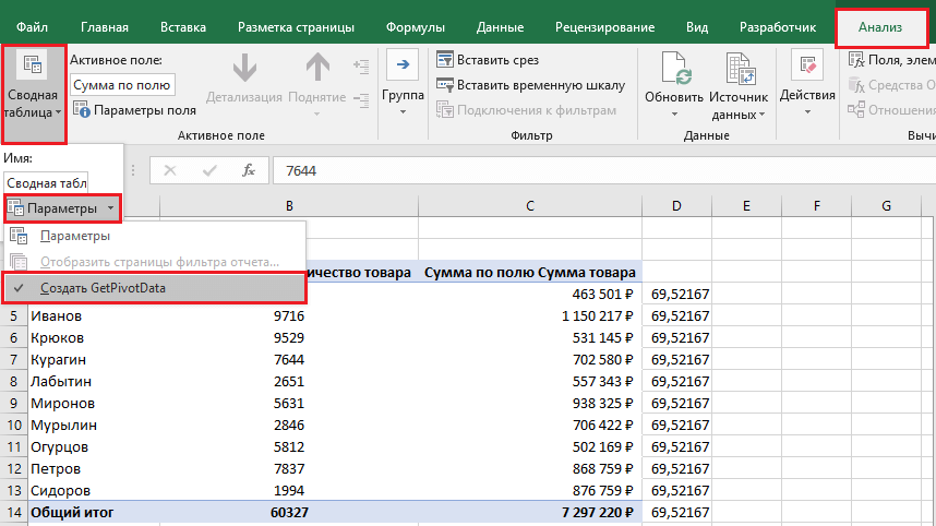 Сводная таблица в Excel: секретные приемы для быстрого анализа данных