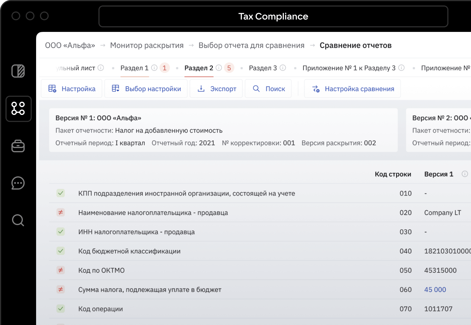 VK Tax Compliance: обзор системы налогового мониторинга от компании VK Tec